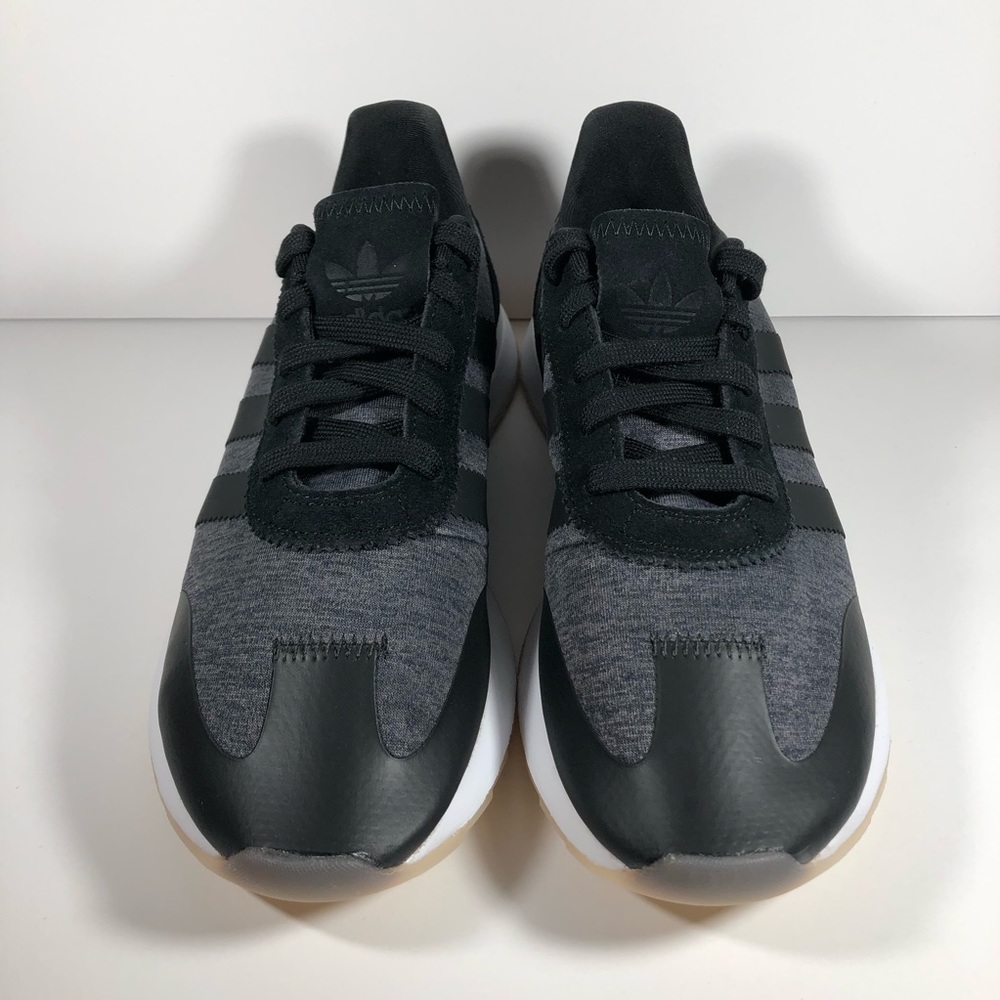 NEW Adidas FLB Runner Sneakers - Grey & Black - Picture 2 of 5